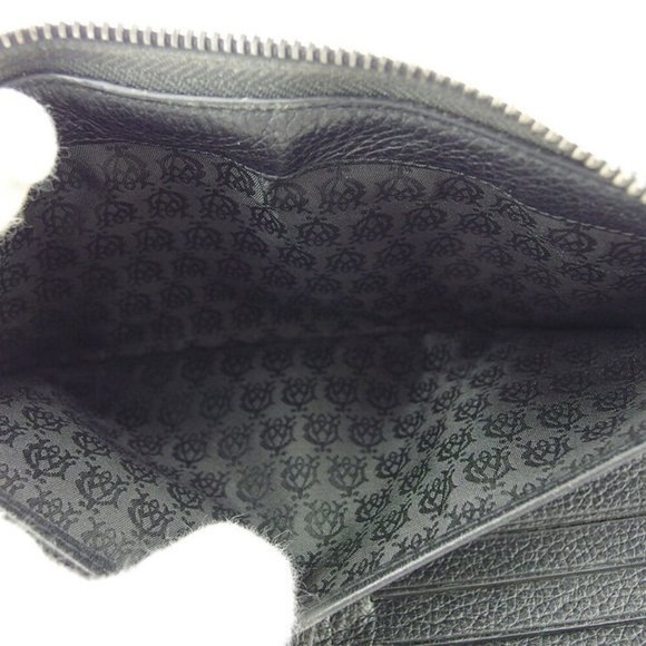 Dunhill wallet canvas �~ leather Authentic used - Picture 8 of 8